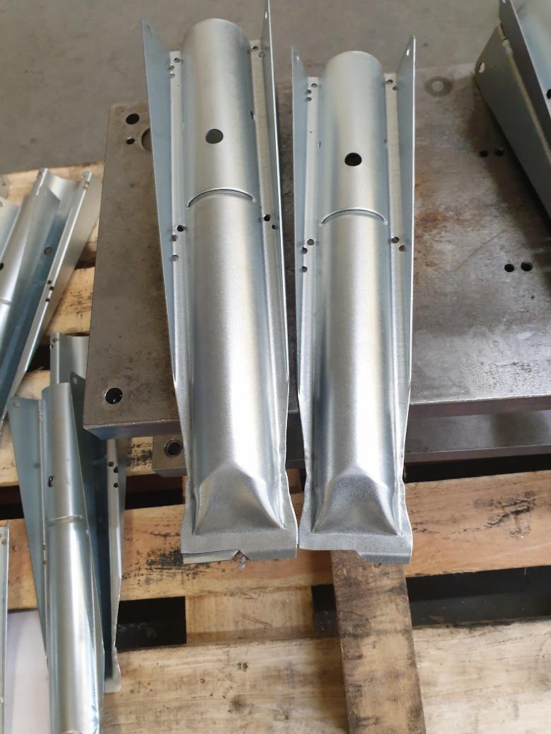 Formed galvanized steel profiles
